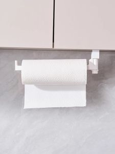 Kitchen Tissue Holder Roll Paper Towel Rack Storage Shelf Oil Absorbing Paper Preservation Film Special Purpose Hanging Rack