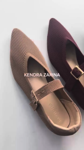 KENDRA MANILA / ZARINA CORDUROY POINTED KNITTED HEELS (MARIKINA MADE HIGH-QUALITY)