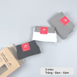Combo 03 Quần Lót Nam Trunk Bamboo Allpure mềm mại khử mùi kháng Khuẩn Trắng