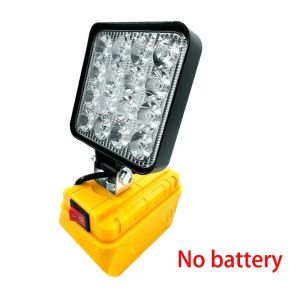 For Dewalt 18V Li-ion Battery Cordless LED Work Light 3 Inch Flashlight Portable Emergency Flood Lamp Camping Lamp