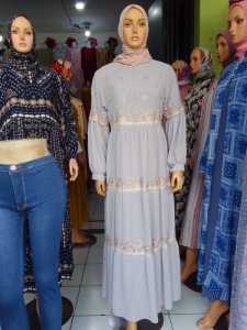 gamis Safira. gamis serutty bordir. gamis fashion