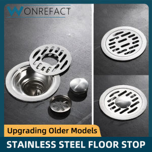 Floor Trap Stainless Steel Anti Odour Anti-Roach Drain Cover Washing Machine Hose Connector Dual Use BTO HDB Fast Drainage
