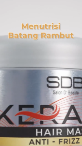 [BPOM] SDB X PRO Anti Frizz hair Shampo Conditioner Hairmask Daily 500ml Rambut Bebas Kusut Lembut dan Mudah Diatur
