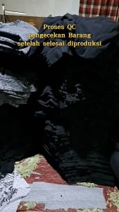 Jaket Jeans Denim Sablon Gambar Belakang - BLACK PREMIUM QUALITY BEST SELLER