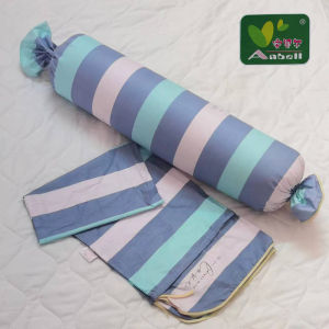 Long Cylinder Pillowcase Pure Cotton No Core Sleeping Pillow Cover Extra Large Full Cotton round Shape Modern Simple Style