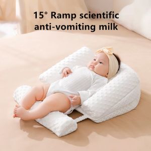 Baby pillow 15° Pillow 30° pillow adjustable ramp pad say goodbye to choking milk spit milk to prevent milk overflow