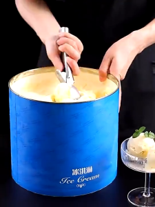 Muổng múc kem đa năng. Dụng cụ múc kem trái cây bằng Inox 430-NIEVE