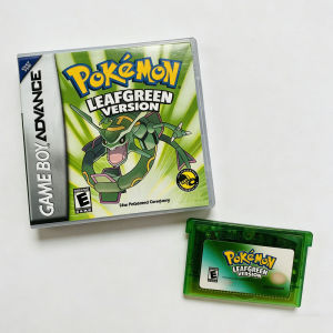 Bandai | NEW Pokemon Series Emerald FireRed Leafgreen Ruby Sapphire 5 Versions GBA Game in Box for 32 Bit Video Game Cartridge No Manual