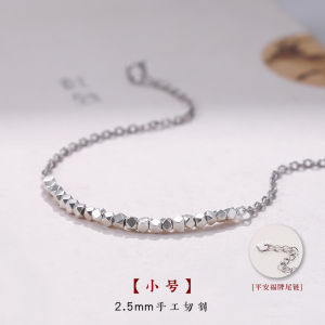 999 Pure Silver Foot Bracelet Womens Fashionable Trendy Design Original Creation Elegant Ankle Chain Small Batch Unique