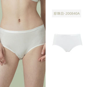 Gainreel Lace Briefs Womens mid Waist Soft Comfortable Lightweight Breathable Retro Style Panties Soft Skin-Friendly Feel