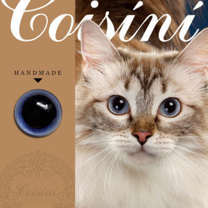 Mắt Mèo Thủ Công DIY Bằng Vải Lông Cừu Nguyên Bản Mắt Động Vật Mô Phỏng Mắt Thủy Tinh Mắt Mèo Búp Bê Đồ Chơi Cho Trẻ Em