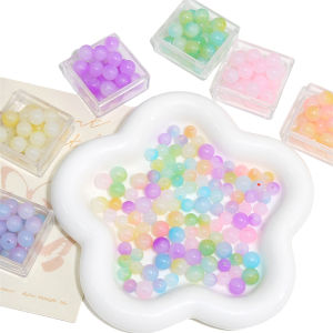 ชุดลูกปัดทรงกลมอันดับ 8/10มม 30-50 ชิ้น/ถุงสำหรับทำเครื่องประดับแฟชั่น DIY ใหม่เป็นสิ่งที่คุณต้องการ