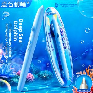 DIANSHI | Replaceable Ink Childrens Pen for Writing EF