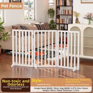 XiMei WoodWork | Indoor Balcony Isolation Barrier Pet Fence Free Assembly