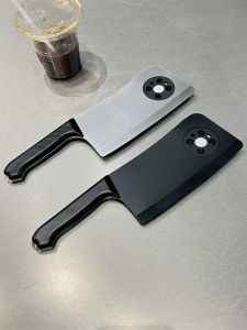 Creative Knife Shape Phone Case Huawei Mate70/60 Pro+ P50/40 Nova12 Ultra Personality Protection for Women Silicone Material