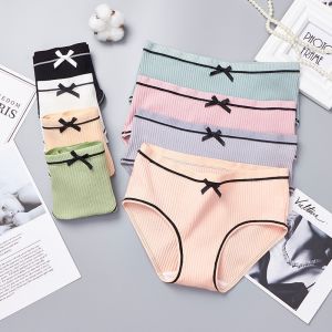 BEE - Celana Dalam Wanita | Cd Undies Wanita Gaya Korea Mid Waist Bahan Katun Import TM49