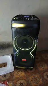 SPEAKER PORTABLE ASATRON BLIZZARD Dual 12 Inch 2x12inch Bluetooth USB Party Speaker with 2 Wireless Mic ORIGINAL