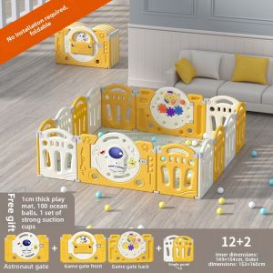 MLZH | Indoor Baby Safety Playpen Learning Walk Play Zone