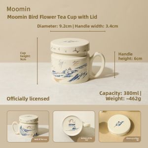 Lotus Blue | Cute Cartoon Design Insulated Mug