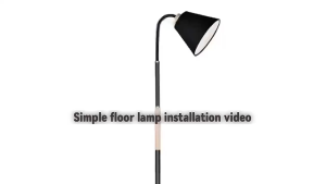 OOKAS LED floor lamp warm light 3-color tunable light height floor lamp room floor lamp study light shade bedroom night light st