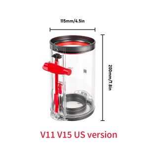 Phụ Kiện Hộp Chứa Bụi Và Bộ Lọc HEPA Thay Thế Cho Máy Hút Bụi Dyson V6 V7 V8 V11 V15 V10 V12 Slim