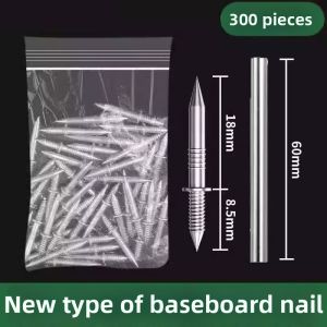 Bistable Invisible Two-Way Nails Double-Ended Nail