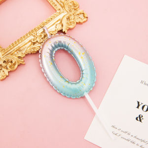 Pink Blue Digital Candle Party Cake Decoration Kids Adult Birthday Ideas Cute Birthday Party Cake Layout