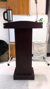 SOFTHOME Dayly Reception Desk Rostrum Podium Front  Podium Pulpit Speech Desk Lecter Reception Desk