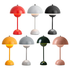 Bedside Table Reading Lamp USB Bedroom Decorative Lamp Retro Rechargeable Desk Lamp Touch Night Light Modern Decor Gifts