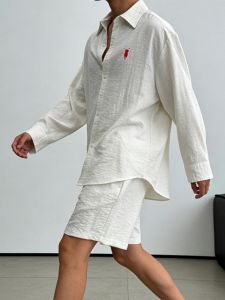 JIARONG | High-end Sporty Lightweight Tencel Linen Set