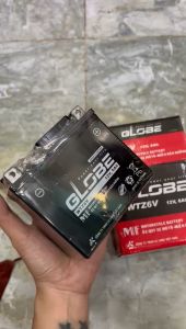 Bình ác quy hiệu 12V 6Ah WTZ6V tên Globe dành cho Vision 2016 đến 2020 và 2021 đến 2024