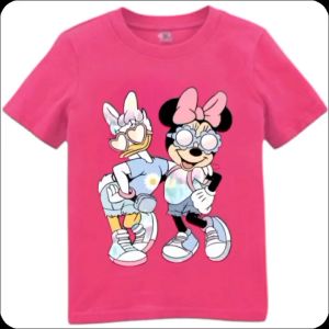 Kaos Anak Perempuan Lengan Pendek Usia 1-14 Tahun Bahan Katun Combed 30s