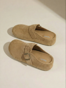 Agsdon | Soft Comfortable Outdoor Half Slippers Women Slip-On Thick Sole 1pc
