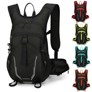 กระเป๋าเป้น้ำน้ำหนักเบาสำหรับปั่นจักรยาน กีฬากลางแจ้ง เดินป่า ตั้งแคมป์ ปีนเขา กระเป๋าเดินทางแบบมีช่องใส่น้ำ