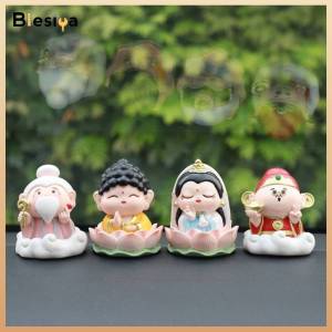 Blesiya bức tượng nhỏ trang trí Tượng trang trí giá đỡ cho phòng ngủ tân gia kệ sách