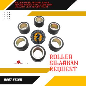ROLLER  RACING PREMIUM BAHAN TEPLON KHUSUS N-MAX XEON XEON 125 AEROX LEXY TEPLON RACING