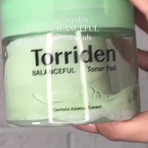 Torriden BALANCEFUL Cica Daily Toner Pad for Sensitive Skin Calming Cooling Soothing Pad Redness Relief 60ea | Relieves redness in irritated and oily skin