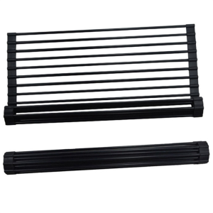 ชั้นวางของในครัวแบบพับได้พร้อมเกลียว 100 ชิ้น ชั้นวางของแบบมีเกลียวสำหรับจัดระเบียบจานและถ้วย