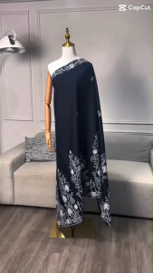 ผ้าไหมลายดอกไม้สไตล์วินเทจ สำหรับงานฝีมือและบัตรของขวัญ