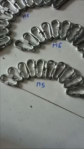 Móc chốt an toàn thép chốt ren M5 M6 M8 M10 M12 60kg-550kg