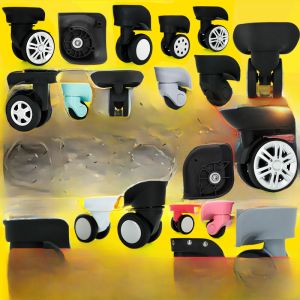 Bánh Xe Đa Năng Thay Thế Cho Vali Bánh Xe Đa Năng Im Lặng Cho Vali Kéo Khóa Mật Khẩu Vòng Bi Trượt Phổ Thông Phụ Kiện Túi Xách