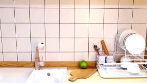 MIKI Kệ rổ úp chén bát nhiều ngăn đa năng có khay để đũa muỗng thông minh mẫu mới Có Khay Hứng Nước Tiện Lợi bằng