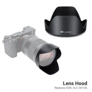 JJC Reversible Lens Hood Shade For Sony FE 24-240mm F3.5-6.3 OSS（SEL24240）Lens Replaces Sony ALC-SH136Allows Putting 72mm Filter & Lens Cap