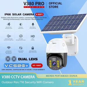 【Free Gift】BUY1 TAKE1 V380 PRO Solar CCTV Camera Outdoor With Wifi/4G 360 Night Vision Waterproof 2-Way Voice Cam