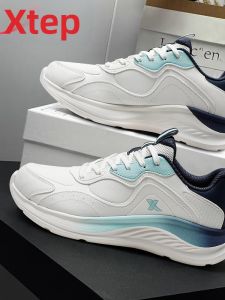 XTEP | Giày Chạy Bộ Da Chống Thấm Nước