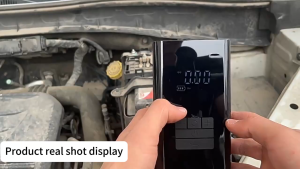 DOSEN 10000mAh 12V Car Jumper Starter Air Pump Power Bank Lighting Portable Air Compressor Cars Battery Starters