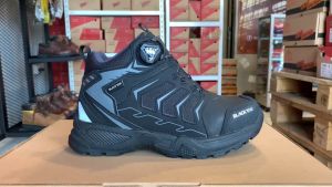 Sepatu Safety Black Yak 03D BOA - Sepatu Sport Safety Black Yak 03 D HITAM