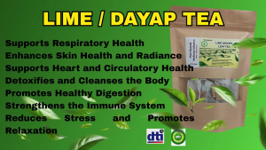 LIME / DAYAP LEAF TEA 100% ALL NATURAL/ NO PRESERVATIVES