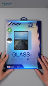 Kính Cường Lực Full Viền Anank 3D AGC Cao Cấp Cho iPad Pro M1 M4 Air 5 Air 6 Mini 7 6 Gen 11 10 9 8 7