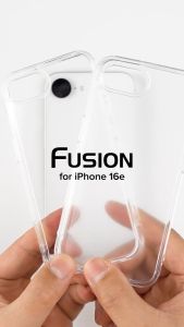 RINGKE® FUSION MATTE Anti-Fingerprint iPhone 16e Translucent Hard Frost Back Shockproof Bumper Case Cover